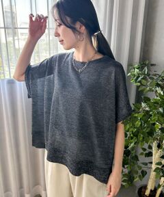 LAUTREAMONT / ロートレアモン ニット・セーター | 【WEB限定】ラメニットプルオーバー≪手洗い可能≫