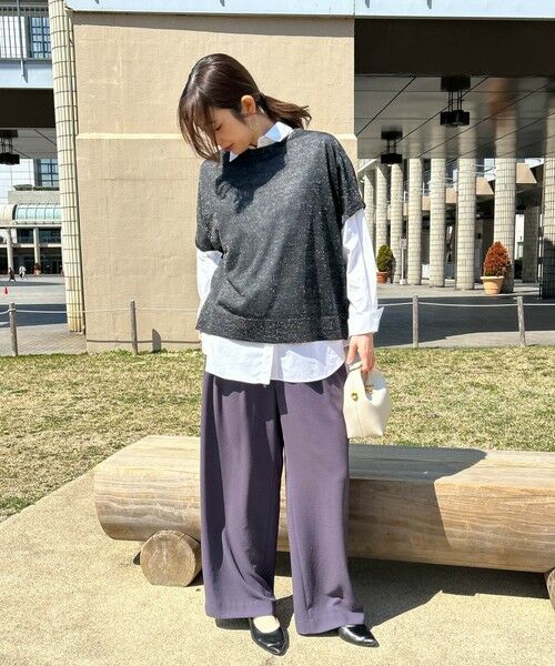 LAUTREAMONT / ロートレアモン ニット・セーター | 【WEB限定】ラメニットプルオーバー≪手洗い可能≫ | 詳細4