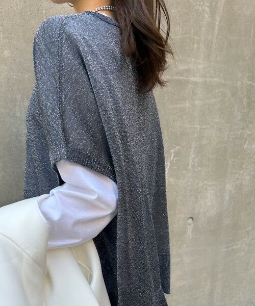 LAUTREAMONT / ロートレアモン ニット・セーター | 【WEB限定】ラメニットプルオーバー≪手洗い可能≫ | 詳細12