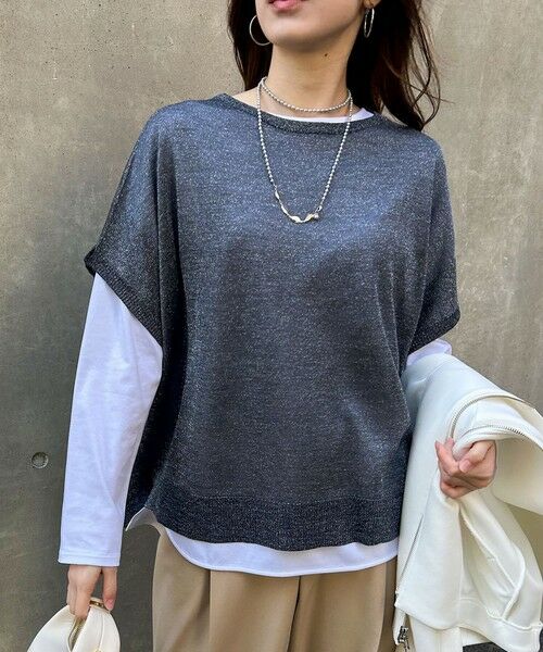 LAUTREAMONT / ロートレアモン ニット・セーター | 【WEB限定】ラメニットプルオーバー≪手洗い可能≫ | 詳細8