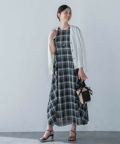 LAUTREAMONT / ロートレアモン カーディガン・ボレロ | ペーパーヤーンVネックカーディガン≪手洗い可能≫ | 詳細3