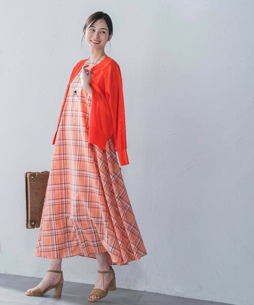 LAUTREAMONT / ロートレアモン カーディガン・ボレロ | ペーパーヤーンVネックカーディガン≪手洗い可能≫ | 詳細16