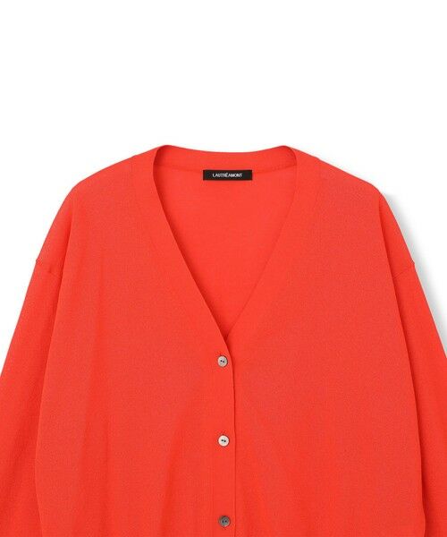 LAUTREAMONT / ロートレアモン カーディガン・ボレロ | ペーパーヤーンVネックカーディガン≪手洗い可能≫ | 詳細20
