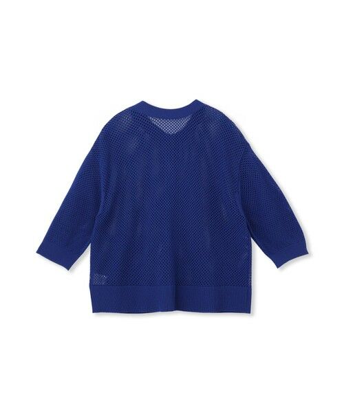 LAUTREAMONT / ロートレアモン カーディガン・ボレロ | ドライタッチメッシュ5分袖ニット≪手洗い可能≫ | 詳細14