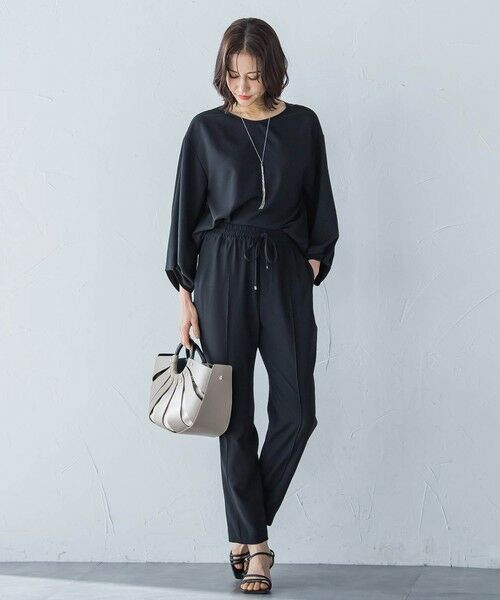 LAUTREAMONT / ロートレアモン シャツ・ブラウス | キレイ×リラックス アムンゼンブラウス≪接触冷感/UV/洗濯機で洗える≫ | 詳細1