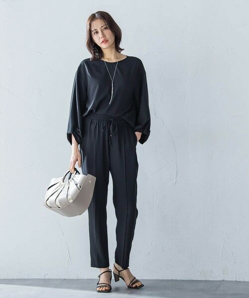 LAUTREAMONT / ロートレアモン シャツ・ブラウス | キレイ×リラックス アムンゼンブラウス≪接触冷感/UV/洗濯機で洗える≫ | 詳細2