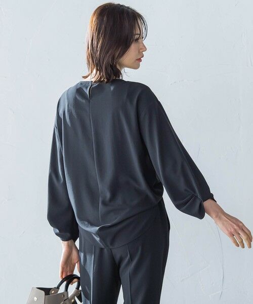 LAUTREAMONT / ロートレアモン シャツ・ブラウス | キレイ×リラックス アムンゼンブラウス≪接触冷感/UV/洗濯機で洗える≫ | 詳細8