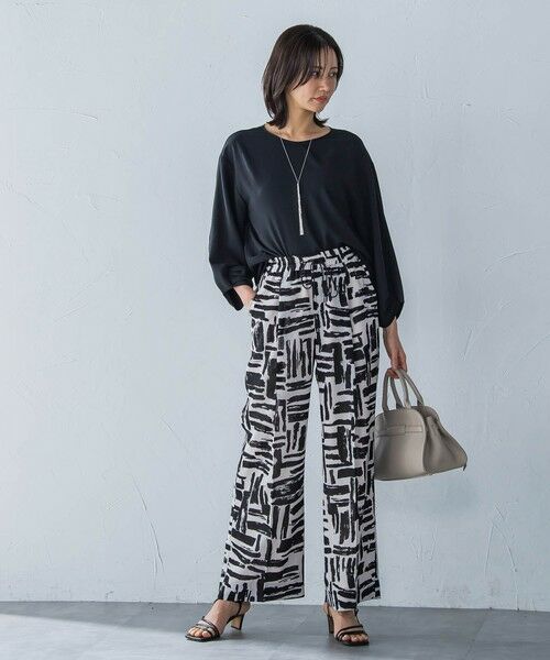 LAUTREAMONT / ロートレアモン シャツ・ブラウス | キレイ×リラックス アムンゼンブラウス≪接触冷感/UV/洗濯機で洗える≫ | 詳細10