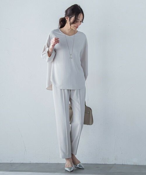 LAUTREAMONT / ロートレアモン シャツ・ブラウス | キレイ×リラックス アムンゼンブラウス≪接触冷感/UV/洗濯機で洗える≫ | 詳細14