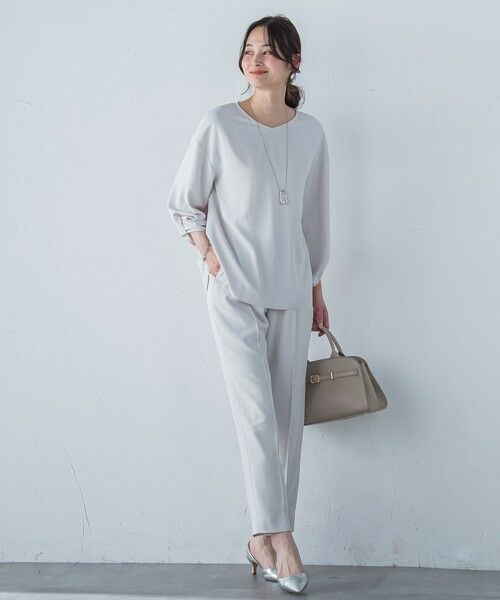 LAUTREAMONT / ロートレアモン シャツ・ブラウス | キレイ×リラックス アムンゼンブラウス≪接触冷感/UV/洗濯機で洗える≫ | 詳細15