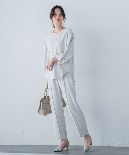 LAUTREAMONT / ロートレアモン シャツ・ブラウス | キレイ×リラックス アムンゼンブラウス≪接触冷感/UV/洗濯機で洗える≫ | 詳細17