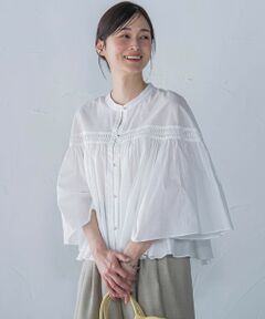 LAUTREAMONT / ロートレアモン シャツ・ブラウス | ピンタックcottonブラウス≪洗濯機で洗える≫