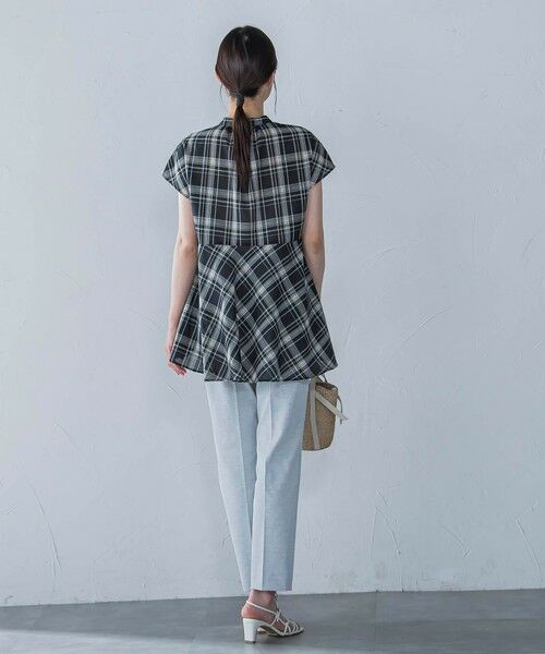 LAUTREAMONT / ロートレアモン シャツ・ブラウス | マドラスチェックブラウス≪洗濯機で洗える≫ | 詳細5