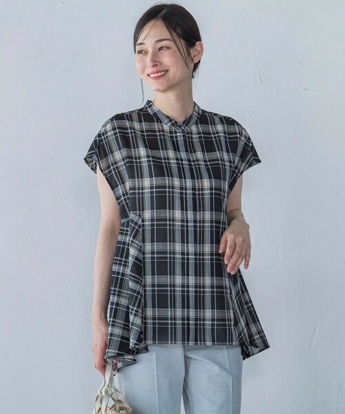 LAUTREAMONT / ロートレアモン シャツ・ブラウス | マドラスチェックブラウス≪洗濯機で洗える≫ | 詳細1