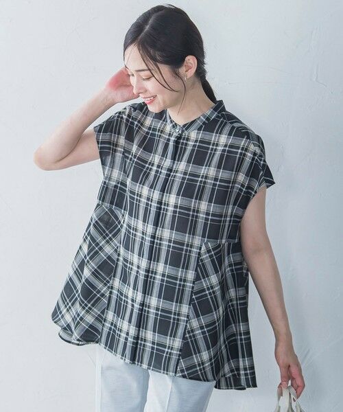 LAUTREAMONT / ロートレアモン シャツ・ブラウス | マドラスチェックブラウス≪洗濯機で洗える≫ | 詳細2