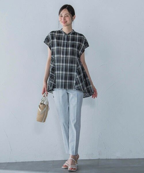 LAUTREAMONT / ロートレアモン シャツ・ブラウス | マドラスチェックブラウス≪洗濯機で洗える≫ | 詳細3