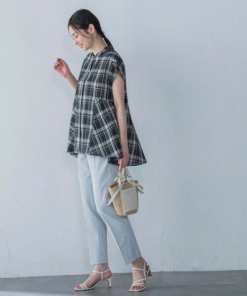 LAUTREAMONT / ロートレアモン シャツ・ブラウス | マドラスチェックブラウス≪洗濯機で洗える≫ | 詳細4