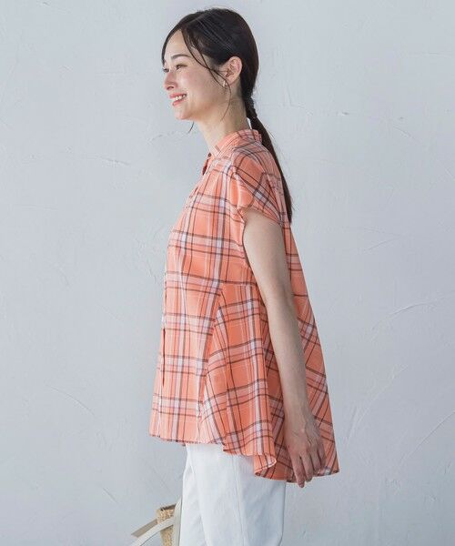 LAUTREAMONT / ロートレアモン シャツ・ブラウス | マドラスチェックブラウス≪洗濯機で洗える≫ | 詳細7