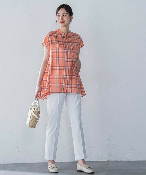 LAUTREAMONT / ロートレアモン シャツ・ブラウス | マドラスチェックブラウス≪洗濯機で洗える≫ | 詳細9