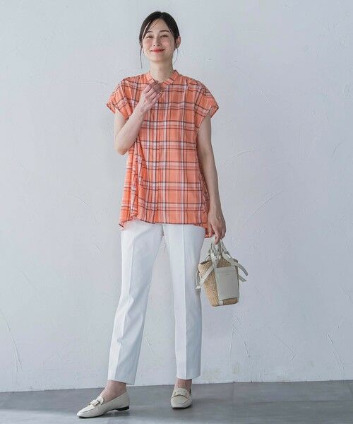 LAUTREAMONT / ロートレアモン シャツ・ブラウス | マドラスチェックブラウス≪洗濯機で洗える≫ | 詳細10