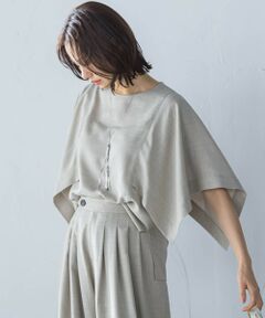 LAUTREAMONT / ロートレアモン シャツ・ブラウス | ハンカチーフスリーブブラウス≪セットアップ対応/洗濯機で洗える≫