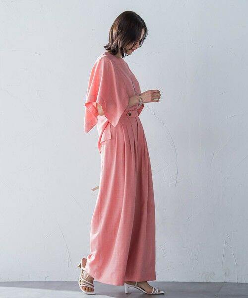 LAUTREAMONT / ロートレアモン シャツ・ブラウス | ハンカチーフスリーブブラウス≪セットアップ対応/洗濯機で洗える≫ | 詳細3