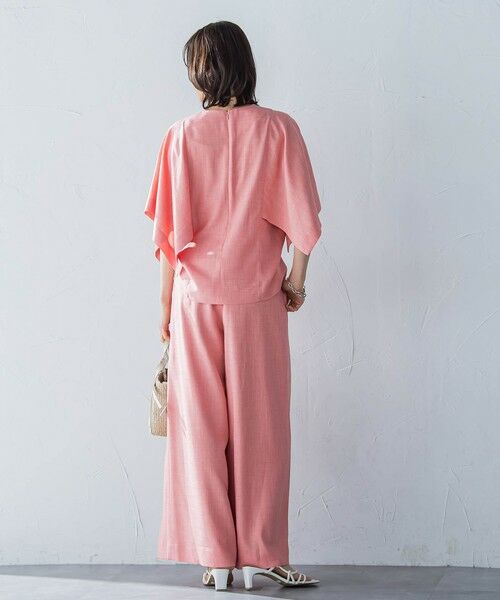 LAUTREAMONT / ロートレアモン シャツ・ブラウス | ハンカチーフスリーブブラウス≪セットアップ対応/洗濯機で洗える≫ | 詳細4