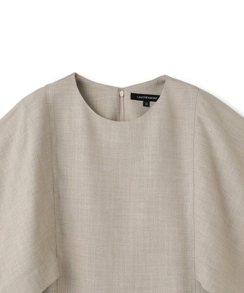 LAUTREAMONT / ロートレアモン シャツ・ブラウス | ハンカチーフスリーブブラウス≪セットアップ対応/洗濯機で洗える≫ | 詳細12