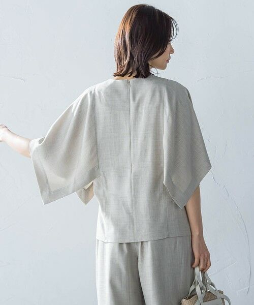 LAUTREAMONT / ロートレアモン シャツ・ブラウス | ハンカチーフスリーブブラウス≪セットアップ対応/洗濯機で洗える≫ | 詳細6