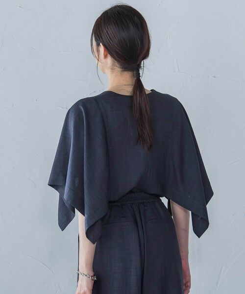 LAUTREAMONT / ロートレアモン シャツ・ブラウス | ハンカチーフスリーブブラウス≪セットアップ対応/洗濯機で洗える≫ | 詳細16