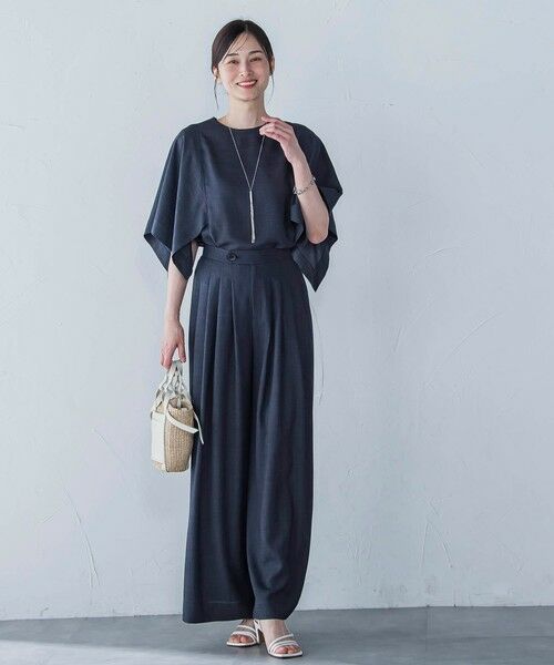 LAUTREAMONT / ロートレアモン シャツ・ブラウス | ハンカチーフスリーブブラウス≪セットアップ対応/洗濯機で洗える≫ | 詳細17