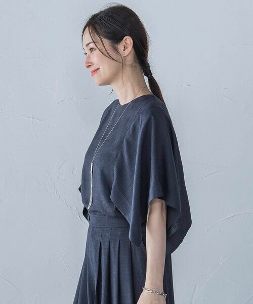 LAUTREAMONT / ロートレアモン シャツ・ブラウス | ハンカチーフスリーブブラウス≪セットアップ対応/洗濯機で洗える≫ | 詳細15