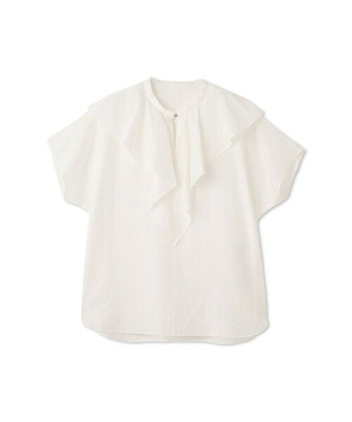 LAUTREAMONT / ロートレアモン シャツ・ブラウス | ラッフルシアーブラウス≪洗濯機で洗える≫ | 詳細6