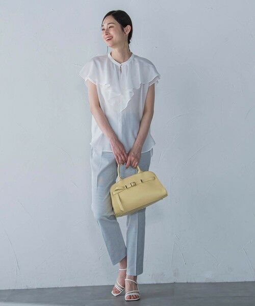 LAUTREAMONT / ロートレアモン シャツ・ブラウス | ラッフルシアーブラウス≪洗濯機で洗える≫ | 詳細4