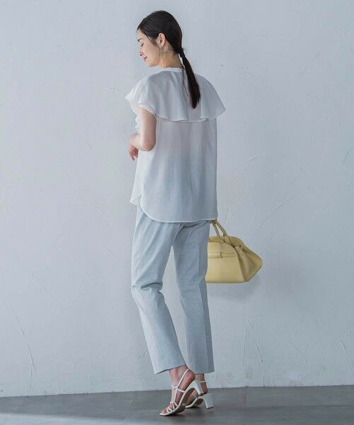 LAUTREAMONT / ロートレアモン シャツ・ブラウス | ラッフルシアーブラウス≪洗濯機で洗える≫ | 詳細5