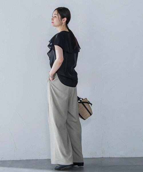 LAUTREAMONT / ロートレアモン シャツ・ブラウス | ラッフルシアーブラウス≪洗濯機で洗える≫ | 詳細11