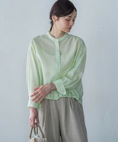 LAUTREAMONT / ロートレアモン シャツ・ブラウス | シアードロストシャツ≪洗濯機で洗える≫