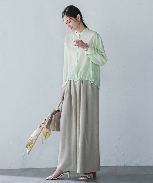 LAUTREAMONT / ロートレアモン シャツ・ブラウス | シアードロストシャツ≪洗濯機で洗える≫ | 詳細7