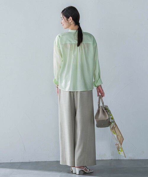 LAUTREAMONT / ロートレアモン シャツ・ブラウス | シアードロストシャツ≪洗濯機で洗える≫ | 詳細8