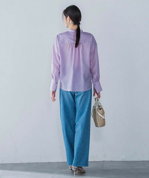 LAUTREAMONT / ロートレアモン シャツ・ブラウス | シアードロストシャツ≪洗濯機で洗える≫ | 詳細10