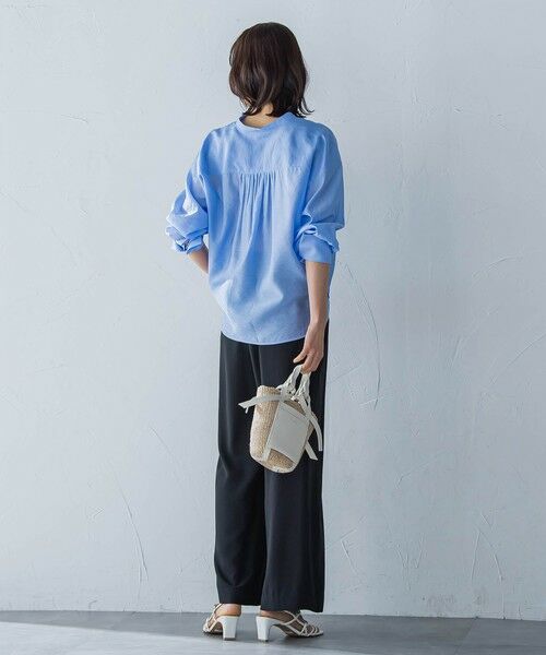 ももこ☆アパルトモン　Washed Relax Shirts　ブルー A ももこ様専用☆アパルトモン Washed Relax Shirts ブルー A