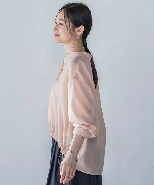 LAUTREAMONT/ロートレアモン シアードロストシャツ≪洗濯機で洗える≫ ピンク 9号 LAUTREAMONT/ロートレアモン シアードロストシャツ≪洗濯機で洗える≫ ピンク 9号