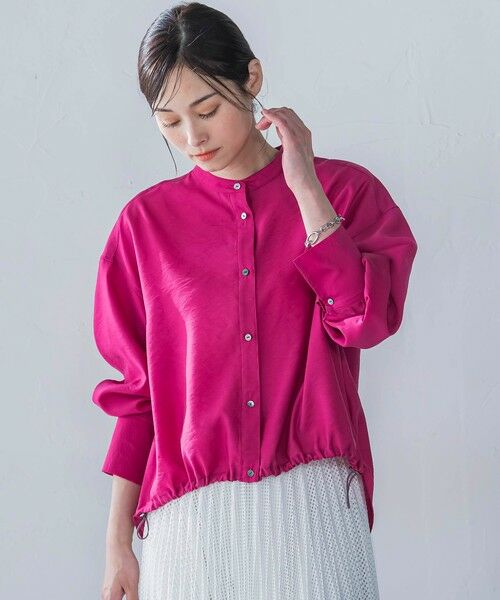 LAUTREAMONT/ロートレアモン シアードロストシャツ≪洗濯機で洗える≫ ピンク系その他 9号 LAUTREAMONT/ロートレアモン シアードロストシャツ≪洗濯機で洗える≫ ピンク系その他 9号