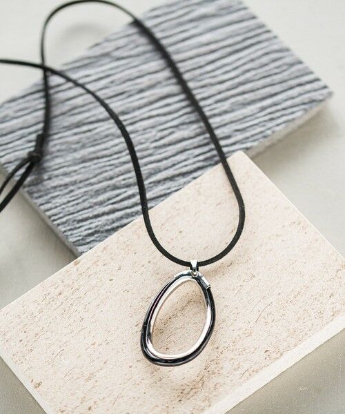 LAUTREAMONT/ロートレアモン エッジリングネックレス シルバー系その他 FREE