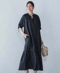 LAUTREAMONT / ロートレアモン ロング・マキシ丈ワンピース | 【一部店舗限定販売】リネンワッシャーワンピース≪洗濯機で洗える≫