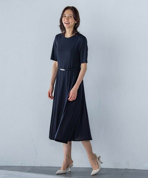 LAUTREAMONT / ロートレアモン ロング・マキシ丈ワンピース | フィットアンドフレアワンピース≪洗濯機で洗える≫ | 詳細4