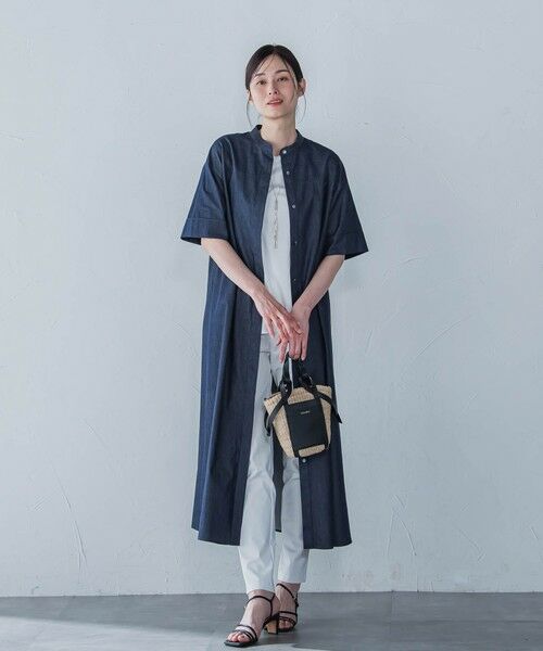 LAUTREAMONT / ロートレアモン ロング・マキシ丈ワンピース | 【WEB限定】極上ライトデニムワンピース≪洗濯機で洗える≫ | 詳細1