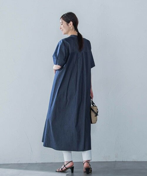 LAUTREAMONT / ロートレアモン ロング・マキシ丈ワンピース | 【WEB限定】極上ライトデニムワンピース≪洗濯機で洗える≫ | 詳細2
