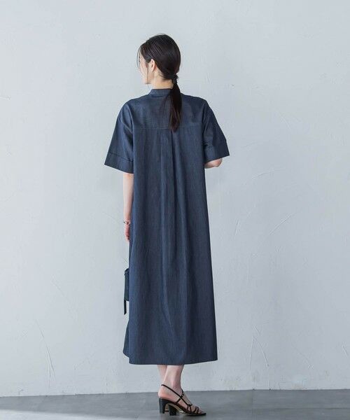 LAUTREAMONT / ロートレアモン ロング・マキシ丈ワンピース | 【WEB限定】極上ライトデニムワンピース≪洗濯機で洗える≫ | 詳細3