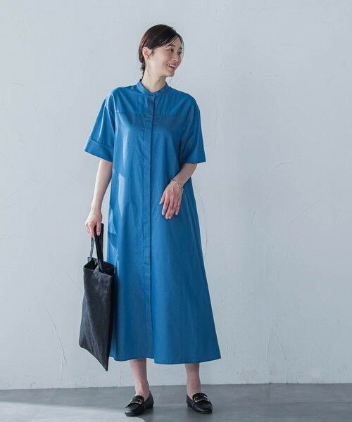 LAUTREAMONT / ロートレアモン ロング・マキシ丈ワンピース | 【WEB限定】極上ライトデニムワンピース≪洗濯機で洗える≫ | 詳細10